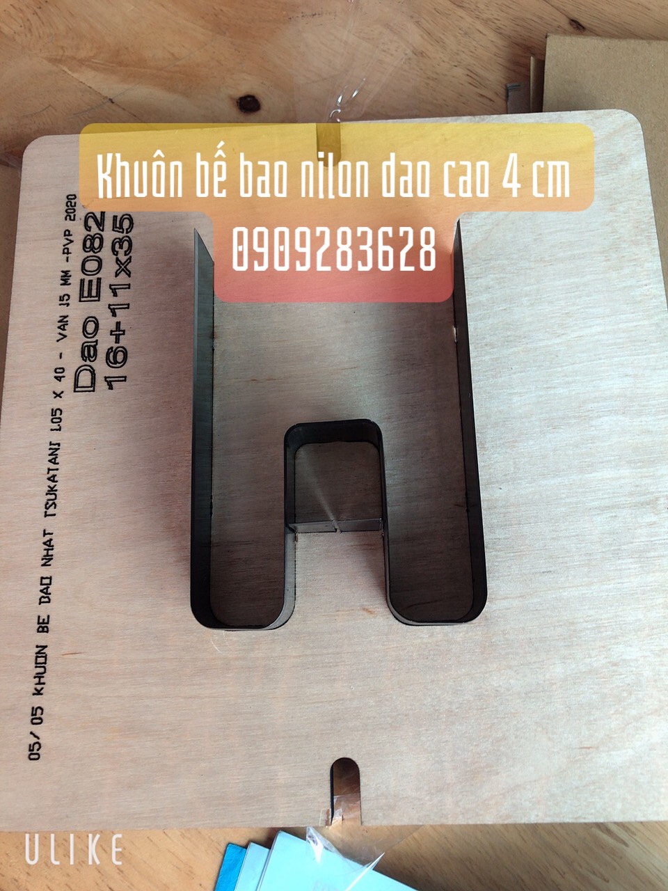 Khuôn bế bao nilon